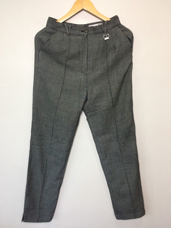 Vintage Christian Dior Sport Casual Pants - Etsy Vintage Christian Dior Sport Casual Pants - Etsy