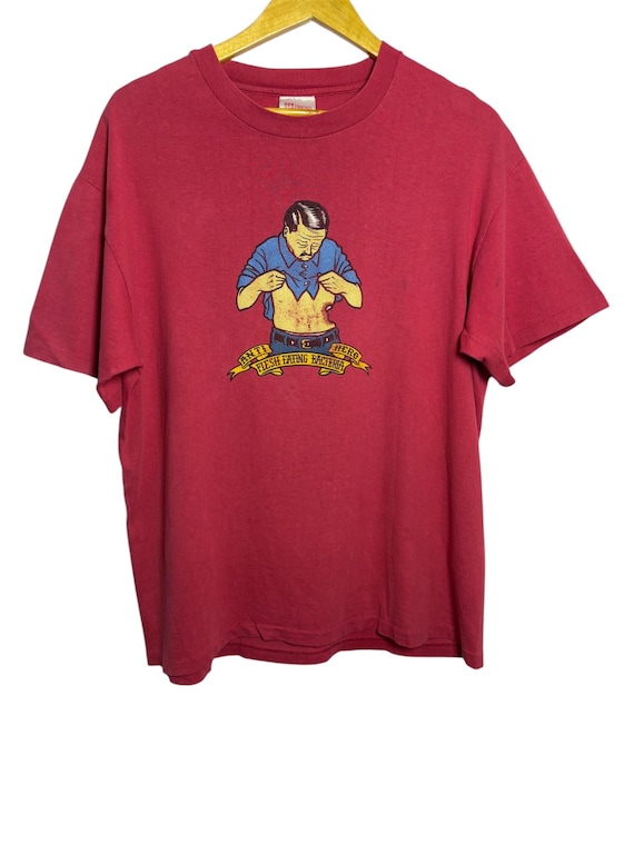 Vintage 90s Anti Hero Skateboard John Cardiel Skate T Shirt Large