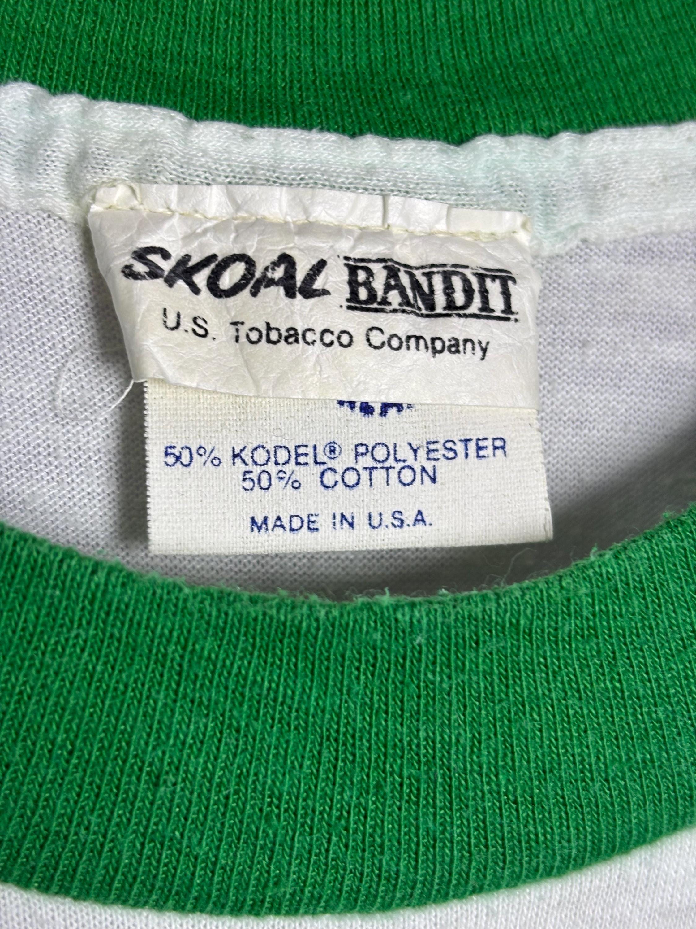 Vintage 80s Skoal Bandit Ringer T Shirt Large Size - Etsy