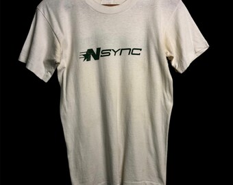 Nsync No Strings Attached 2000 Tour Vintage T-shirt Size Xl - Etsy