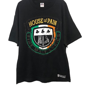 Vintage House Of Pain Fine Malt Lyrics Promo Album Tour T Shirt XL Size-