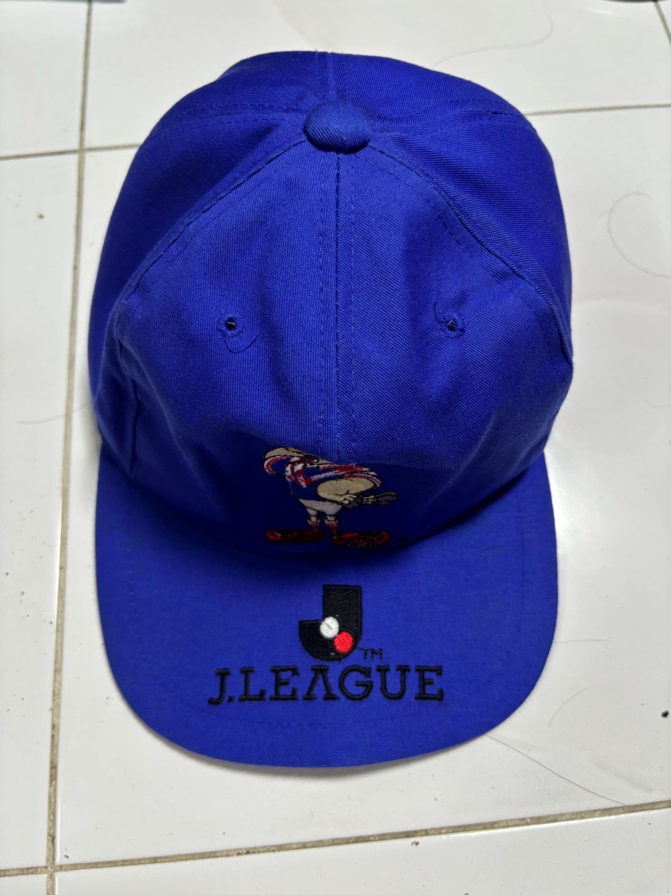 JFA 90s サッカー 日本代表 キャップ 公式グッズ 古着 ヴィンテージ ヴィンテージ 90年代 Jリーグ 日本サッカー プロモーションキャップ