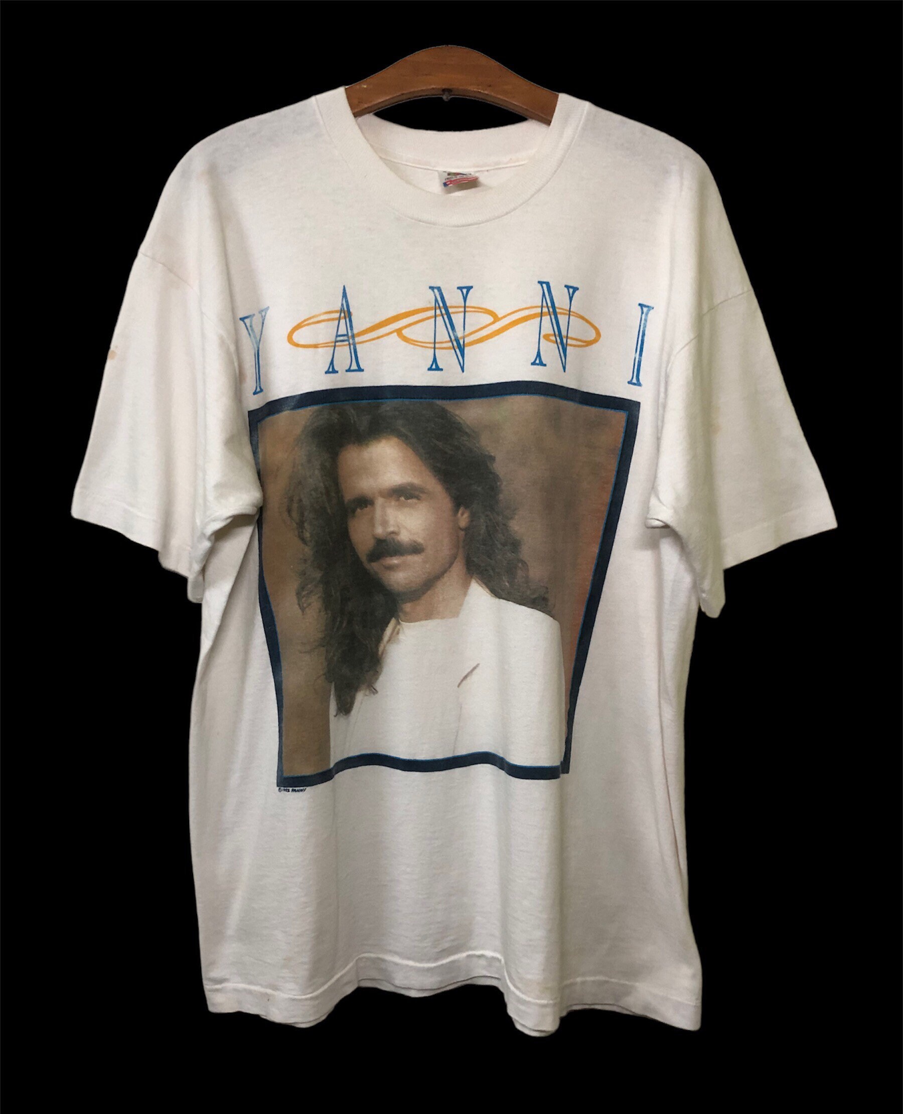 Vintage 90s Yanni Yiannis Chryssomallis Greek Promo Tour