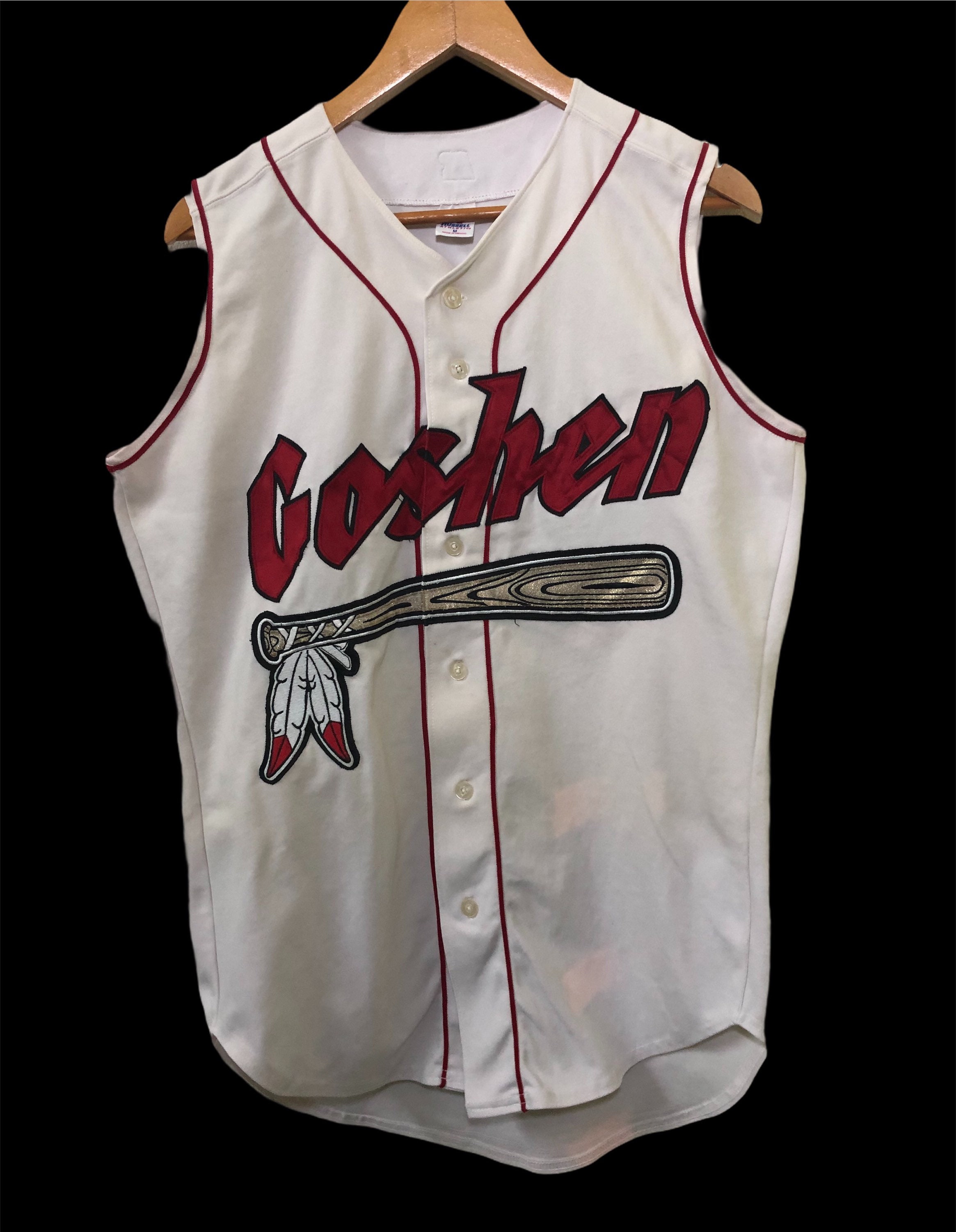 Vintage Goshen MLB Baseball Jersey Medium Size