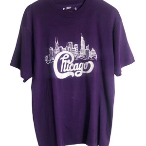 Vintage 90s Chicago Band Promo Album Tour T Shirt XL Size