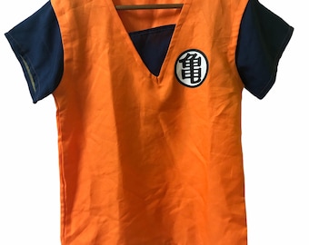Camisa de disfraz de Son Goku de Dragon Ball, talla grande