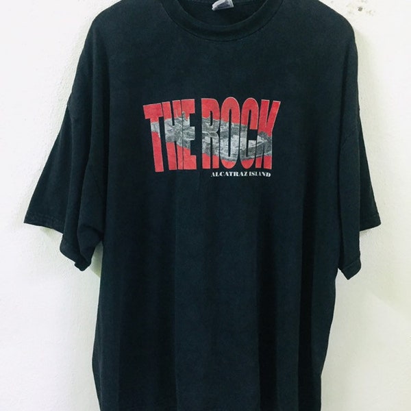 Vintage The Rock Alcatraz Island T Shirt 2XL Size