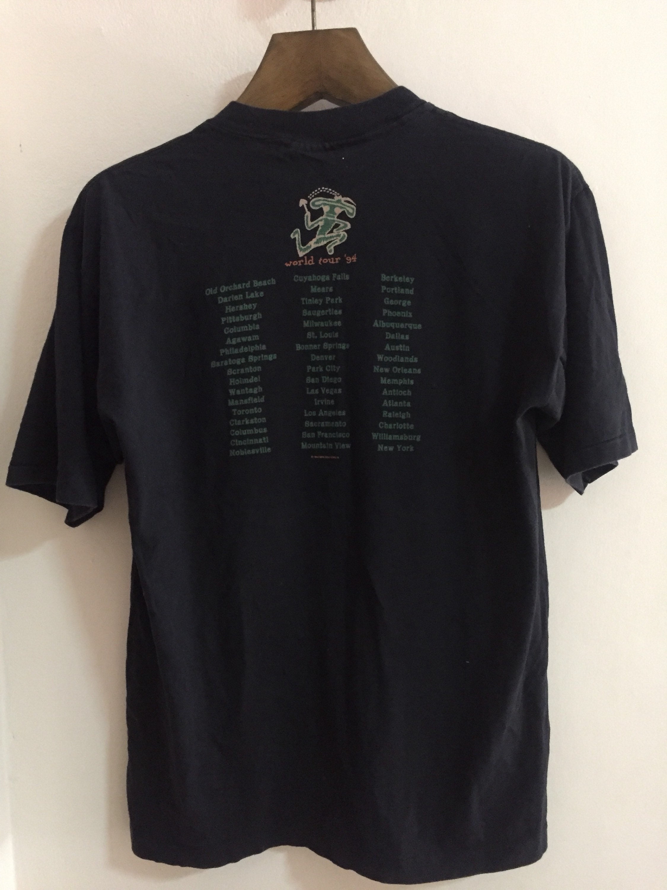 Vintage 90s Spin Doctors World Tour 94 T Shirt Large Size - Etsy