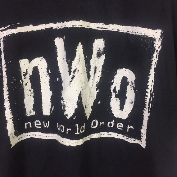 Vintage 90s NWO New World Order Wcw Wwf T Shirt - image 6