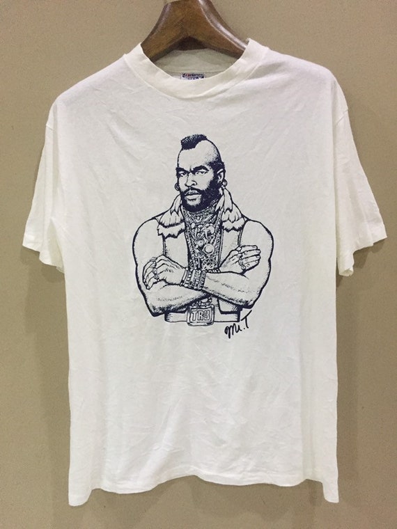 Vintage The A-Team Mr T Promo Tv Drama Series T Sh