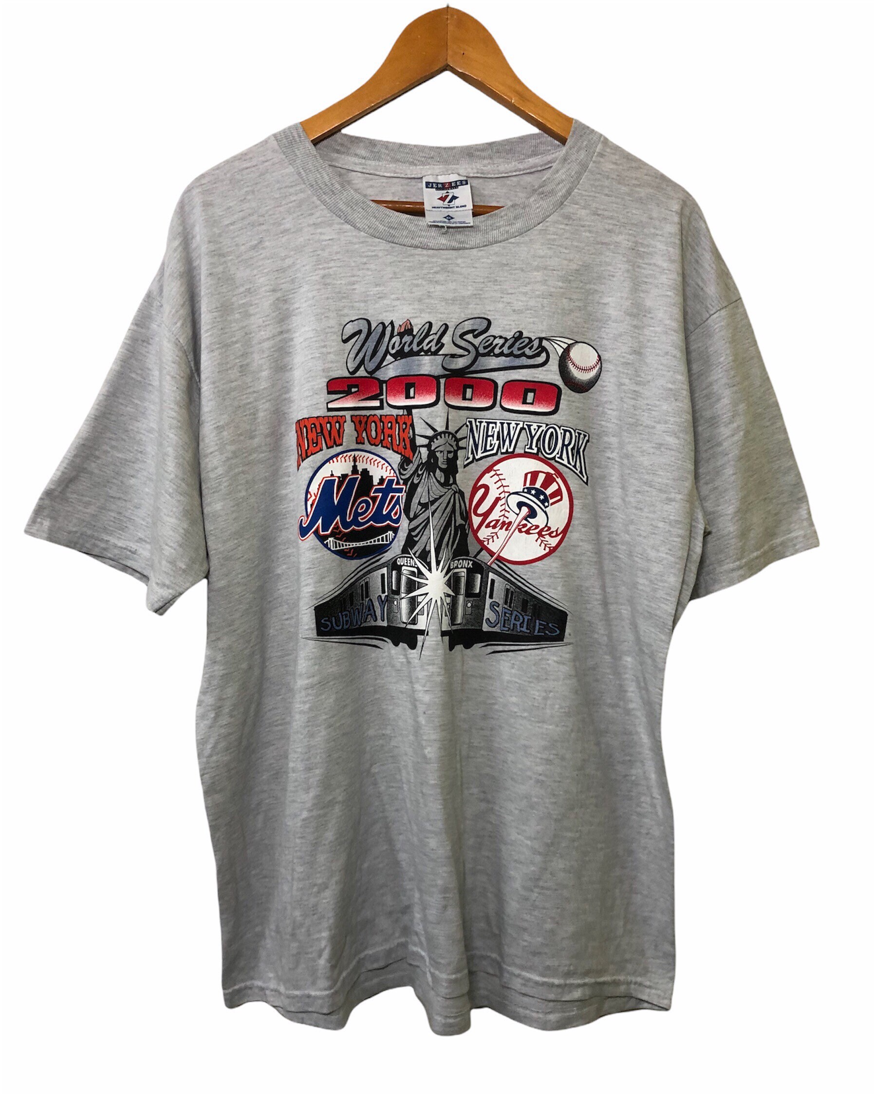 Vintage 2000 World Series New York Mets VS New York Yankees T