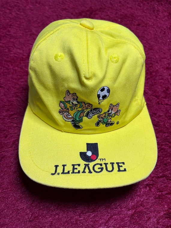 Vintage 90s J League Japan Football Soccer Cap Size 55 - 57 Size