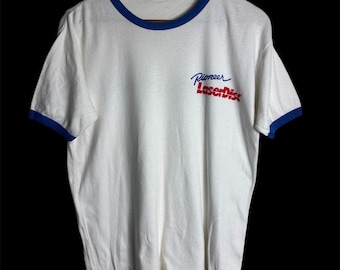 Vintage 80s Pioneer Laser Disc Promo T Shirt Large Size - Etsy