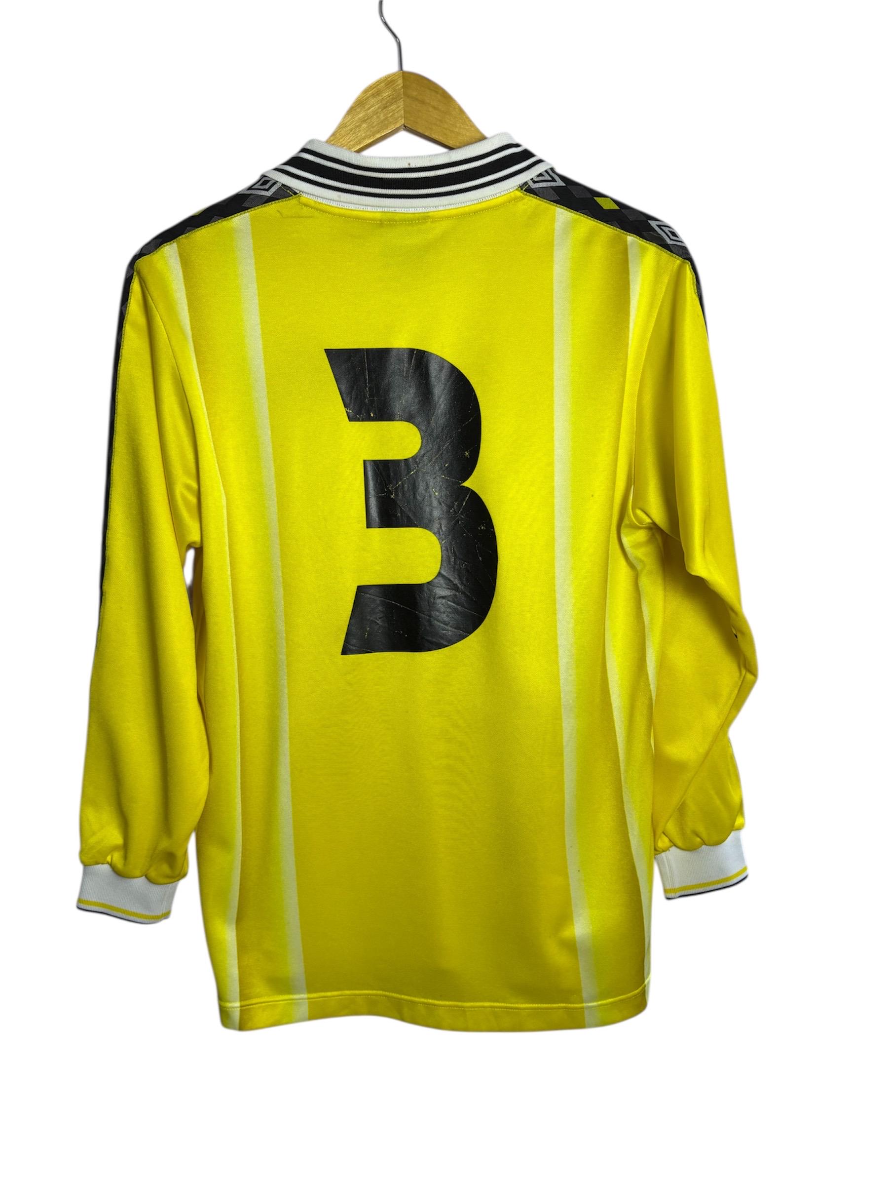 買い誠実 & Home 2023 Reysol Kashiwa 番号27 L イエローシャツ REYSOL