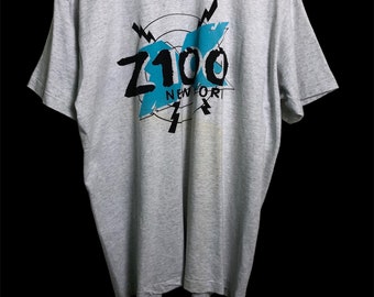 希少 90s XL ONYX vtg Tシャツ USA製 raptees JMJ Vintage 90s Z100 New York Radio Music Station T Shirt XL Size - Etsy