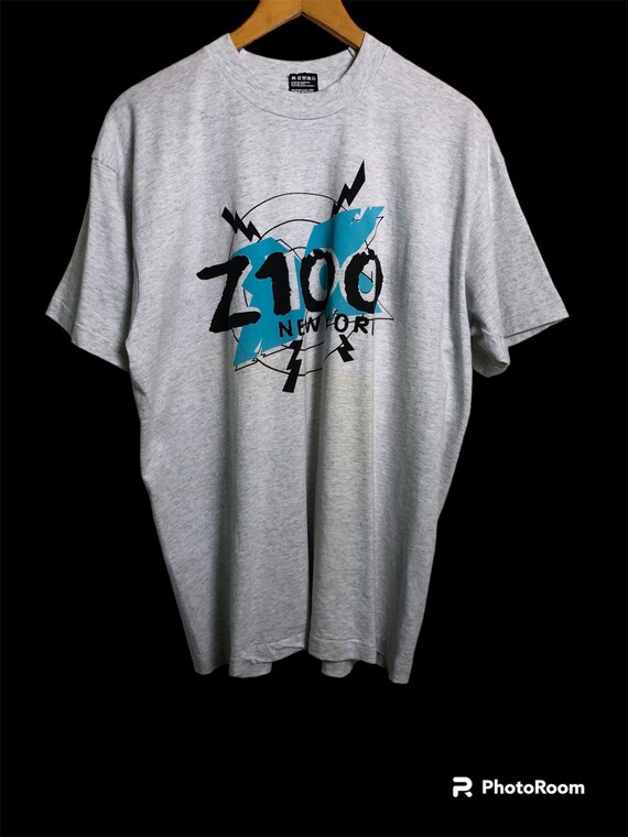 Vintage 90s Z100 New York Radio Music Station T Shirt XL Size - Etsy