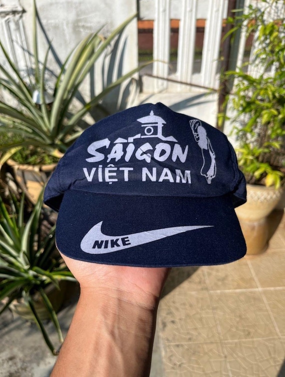Vintage 90s Nike Saigon Vietnam Bootleg Cap - Etsy
