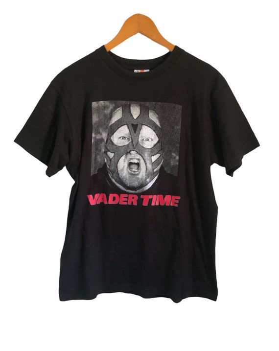 Rare Big Van Vader Wcw Wwf Wwe Wrestling T Shirt M