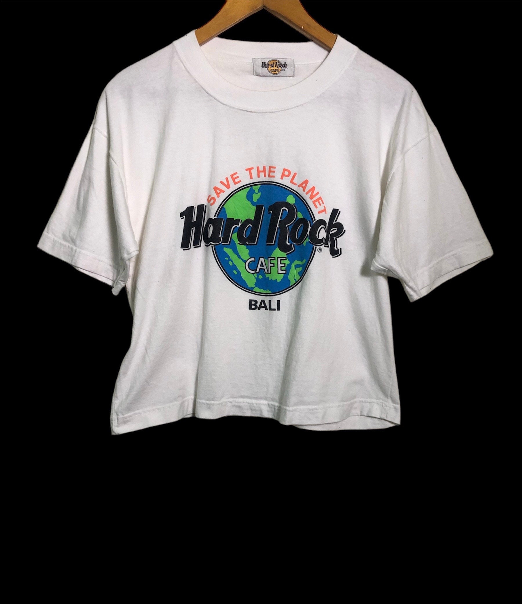 Hard Rock Cafe BALI クロップドTシャツ　バリ限定 ヴィンテージ ハードロックカフェ バリ インドネシア クロップ