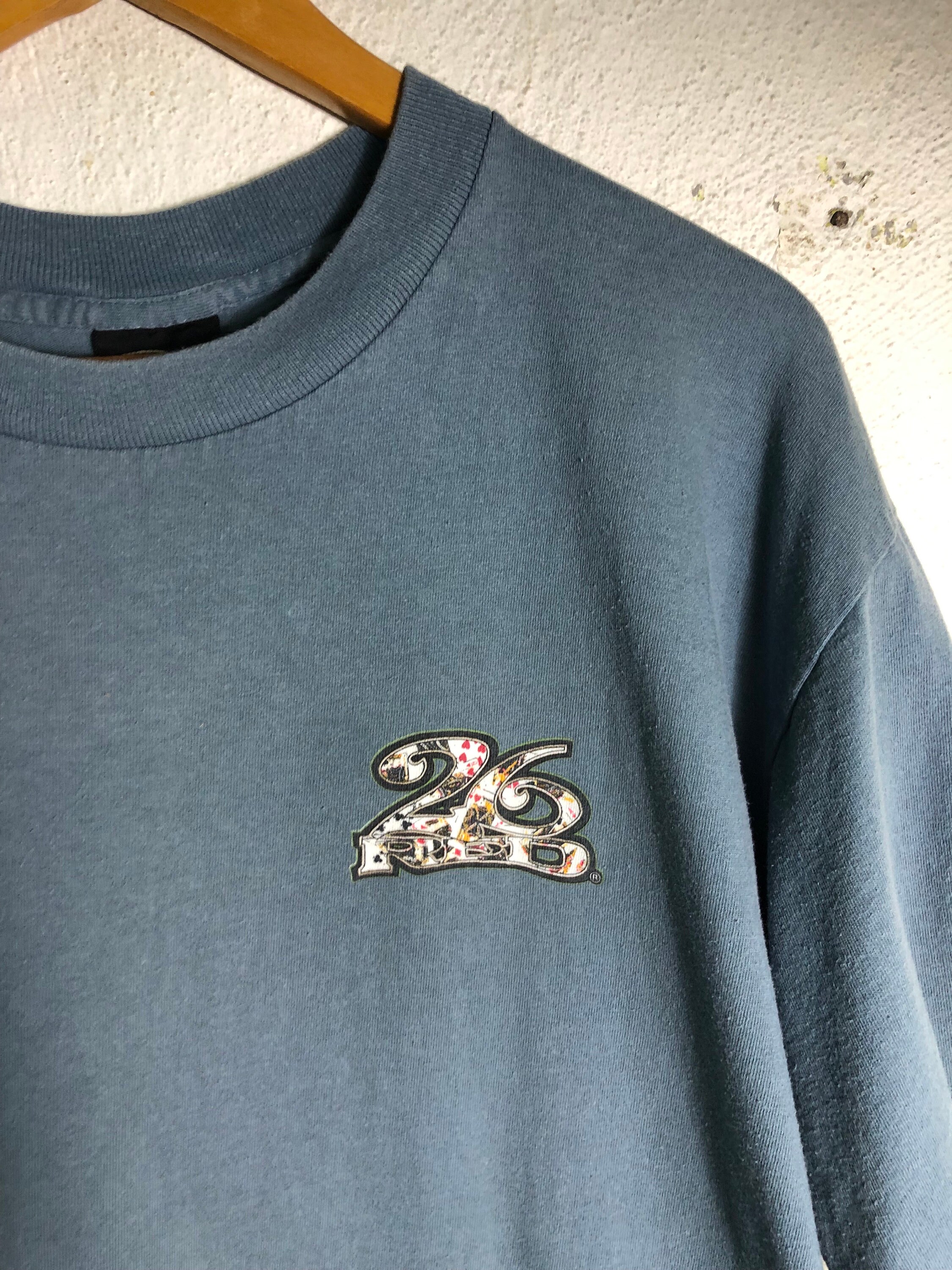 Vintage 90s 26 Red Streetwear Skateboard T Shirt Large Size - Etsy