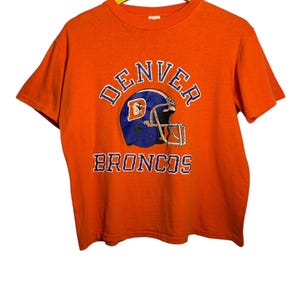 Vintage 90er Jahre Denver Broncos Champion NFL Football T-Shirt große Größe