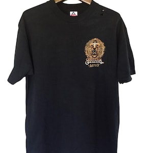 Vintage 90s Santana De Aztlan Promo Concert Tour Album T Shirt Large Size