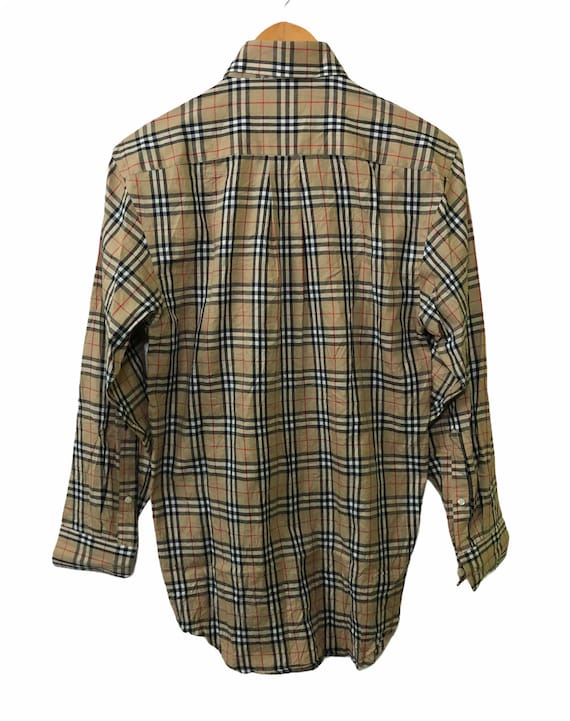 トップス vintage Burberry's nova check shirt el Burberrys Vintage Nova Check Shirt size XL | eBay