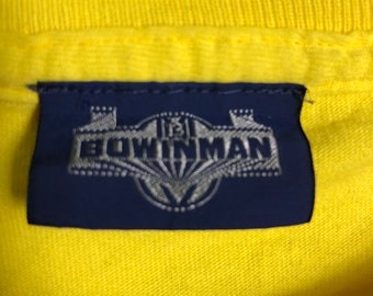 Vintage 90s the Yellow Monkey Bowinman Promo Tour Concert Album T
