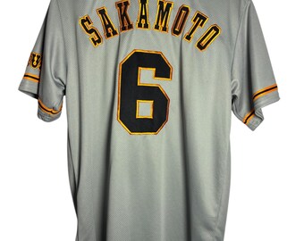 Tokyo Yomiuri Giants #6 Sakamoto Under Armour Baseball Jersey MD