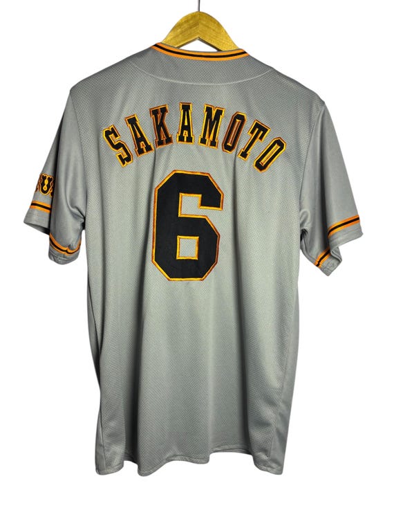 Tokyo Yomiuri Giants #6 Sakamoto Under Armour Baseball Jersey MD