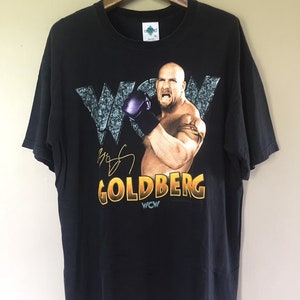 Vintage Goldberg WCW Champion Wrestling Wwe T Shirt XL Size