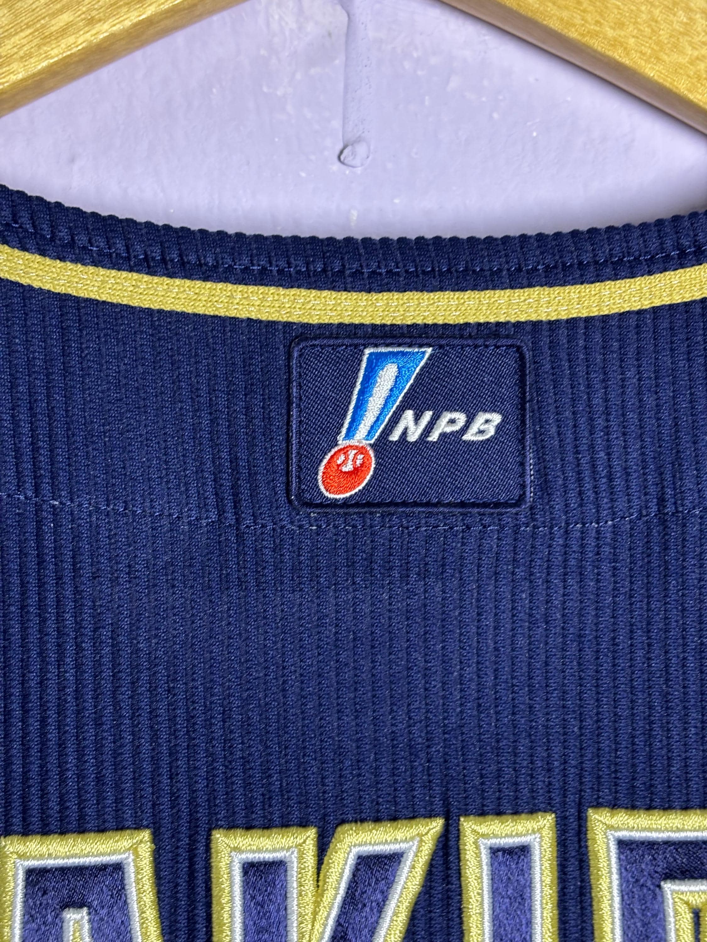 Orix Buffaloes NPB #61 Sakakibara Descente Baseball Jersey Uniform