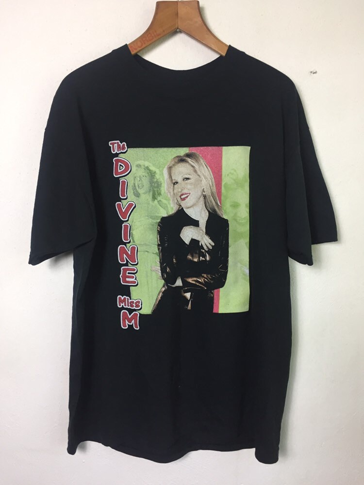 Bette Midler 2015年ツアーLocal Crew Tシャツ BETTE MIDLER 2015 TOUR - LOCAL CREW ' Thank You ' SHIRT