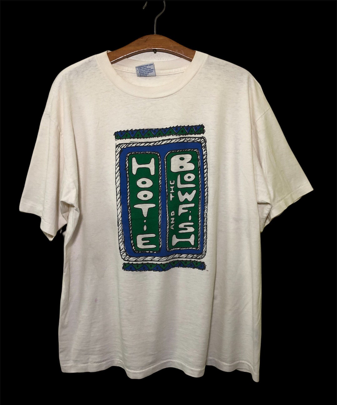 Vintage 90s Hootie and the Blowfish Cause They Dont Look Like You Promo T Shirt XL Size Etsy