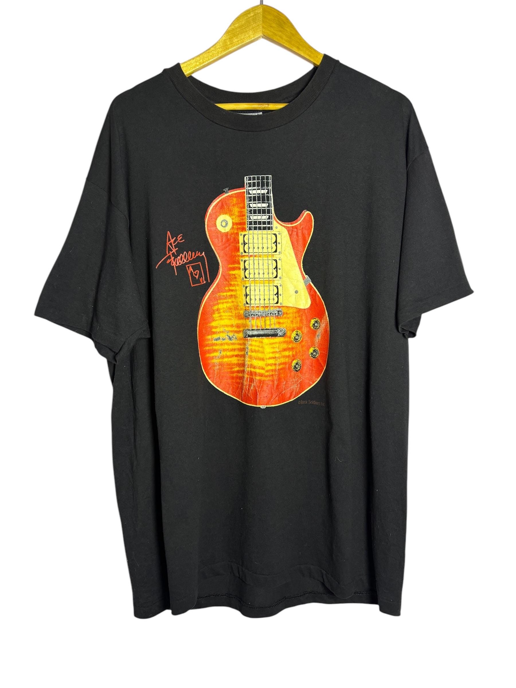 Vintage 90s Ace Frehley Les Paul Guitar Kick Ass Promo Tour 