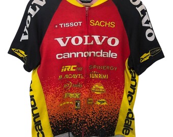 Vintage Cannondale Volvo Sachs Cycling MTB Jersey Etsy