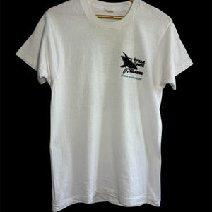 Vintage 90er Jahre San Jose Sharks Saison Card Inhaber Eishockey NHL T-Shirt Große Größe