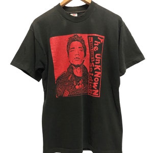 Vintage 90s The Star Club The Unknown Soldier Promo Album Japan Punk Rock T Shirt Large Size