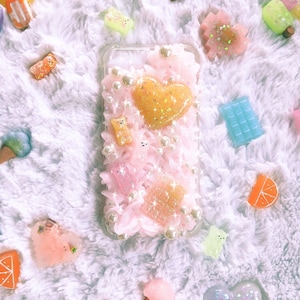 Strawberry Lemonade Deco Phone Case