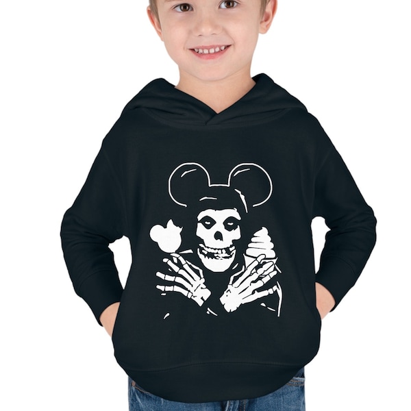 Mickey Misfit Punk Rock Mashup Toddler Pullover Fleece Hoodie