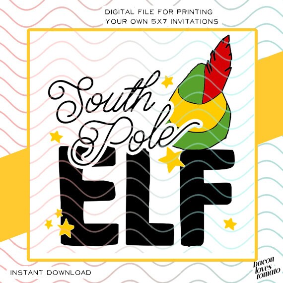 Download South Pole Elf Buddy the Elf Movie SVG / Studio / PNG File ...