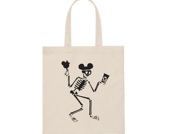Social D Mickey Mashup - Mickey & Social Distortion Canvas Tote Bag