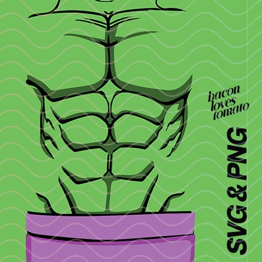 Fake Abs (Six Pack ). Muscular body. Abdominal Muscles. Cut files for  Cricut. Clip Art silhouettes (eps, svg, pdf, png, dxf, jpeg). - So Fontsy