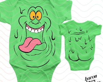 Baby slimer costume top