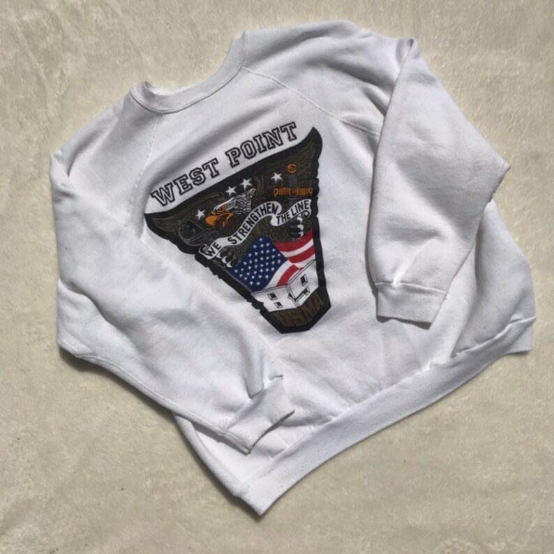 west point crew neck sweatshirt
