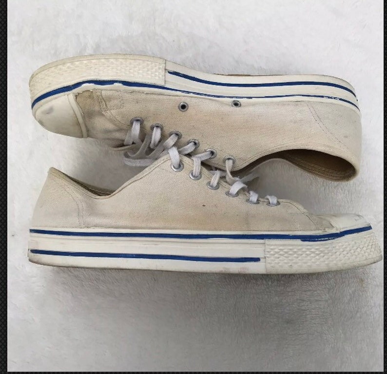 RARE VTG 60s Early 70s K Mart Low Top Canvas Basketball Shoes Etsy