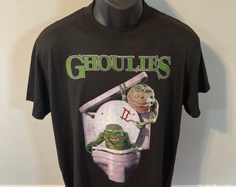 1988 Ghoulies 2 Horror Shirt 80s Vintage Tee They'll Get You In The End Satanic Cult Evil Dead Halloween Movie Gremlins Scary Single Stitch