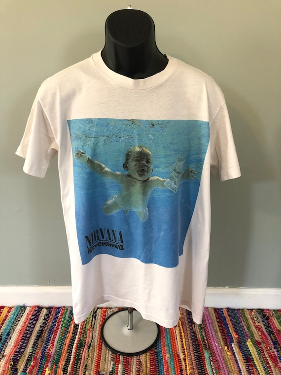 vintage nirvana nevermind shirt