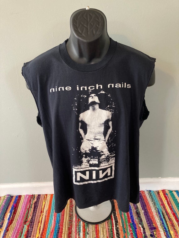 1989 NIN Nine Inch Nails Pretty Hate Machine Shirt Vintage - Etsy 正規店仕入れの nails inch nine vintage 90s t-shirt Tシャツ/カットソー(半袖/袖なし)