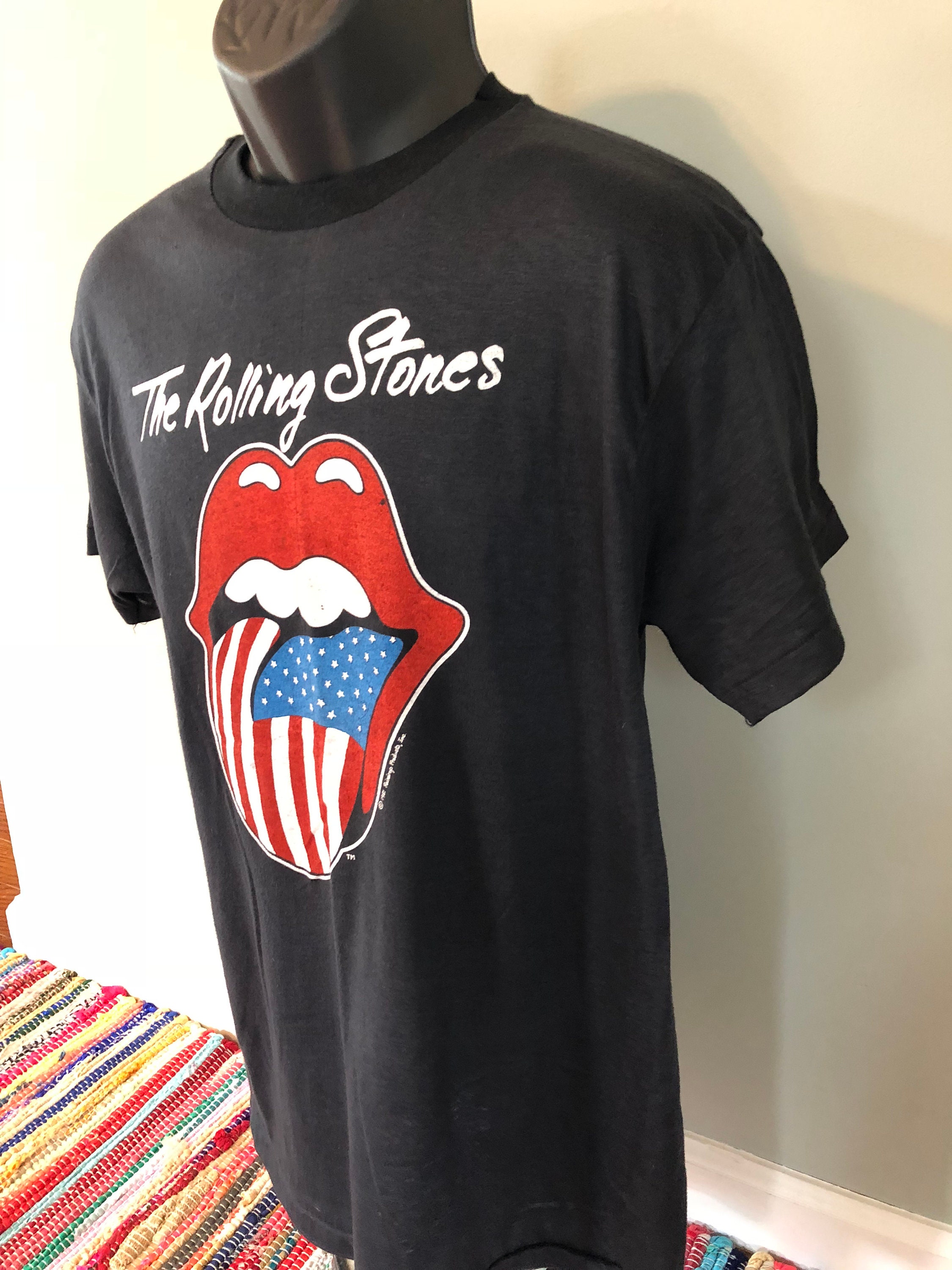1981 Rolling Stones Tour Shirt Vintage Concert Tee North - Etsy